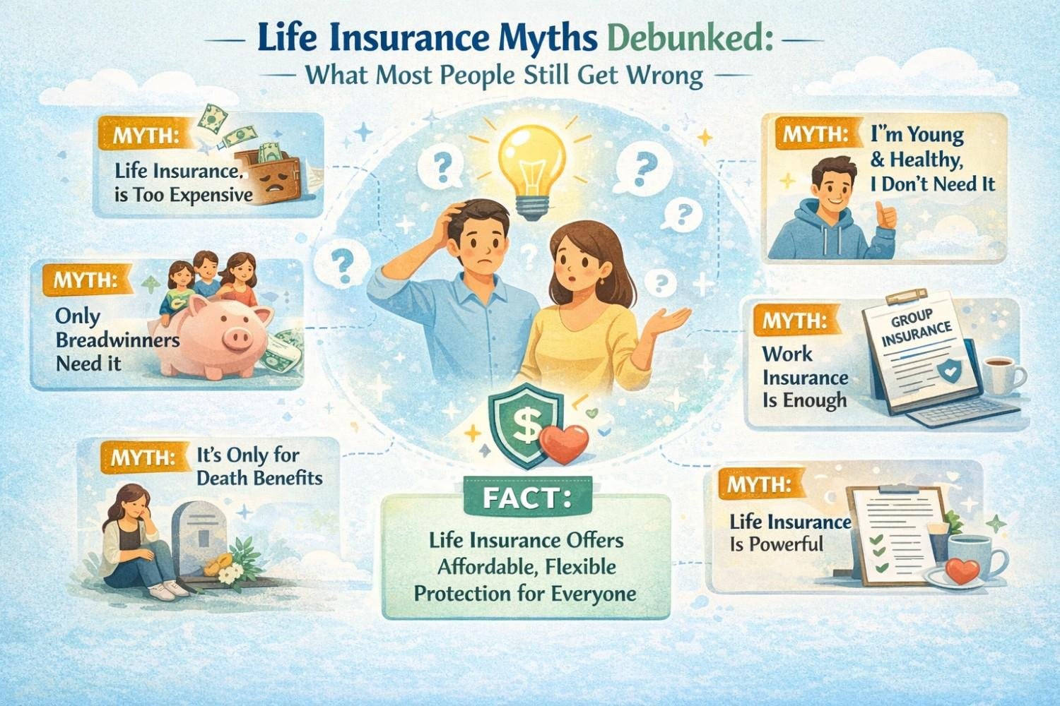 Life Insurance Myths Debunked: What Most People Still Get Wrong (2026 Guide)