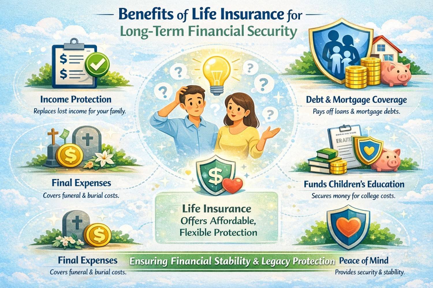 Benefits of Life Insurance for Long-Term Financial Security (2026 Guide)